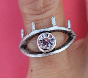 Evil eye rings