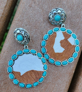 Turquoise earrings