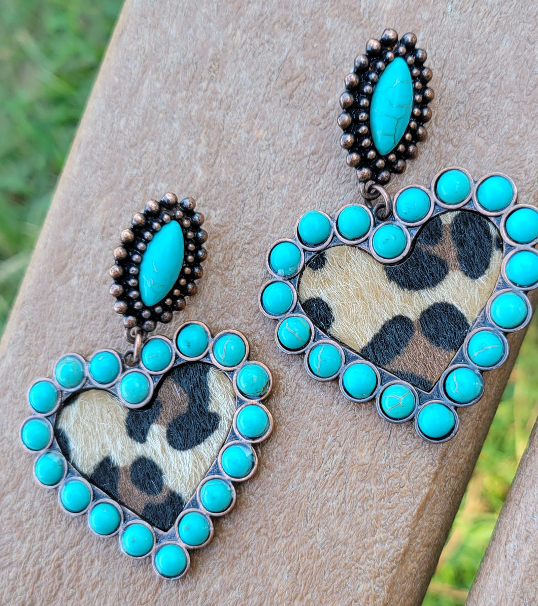 Turquoise earrings