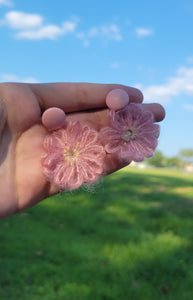 Flower earrings