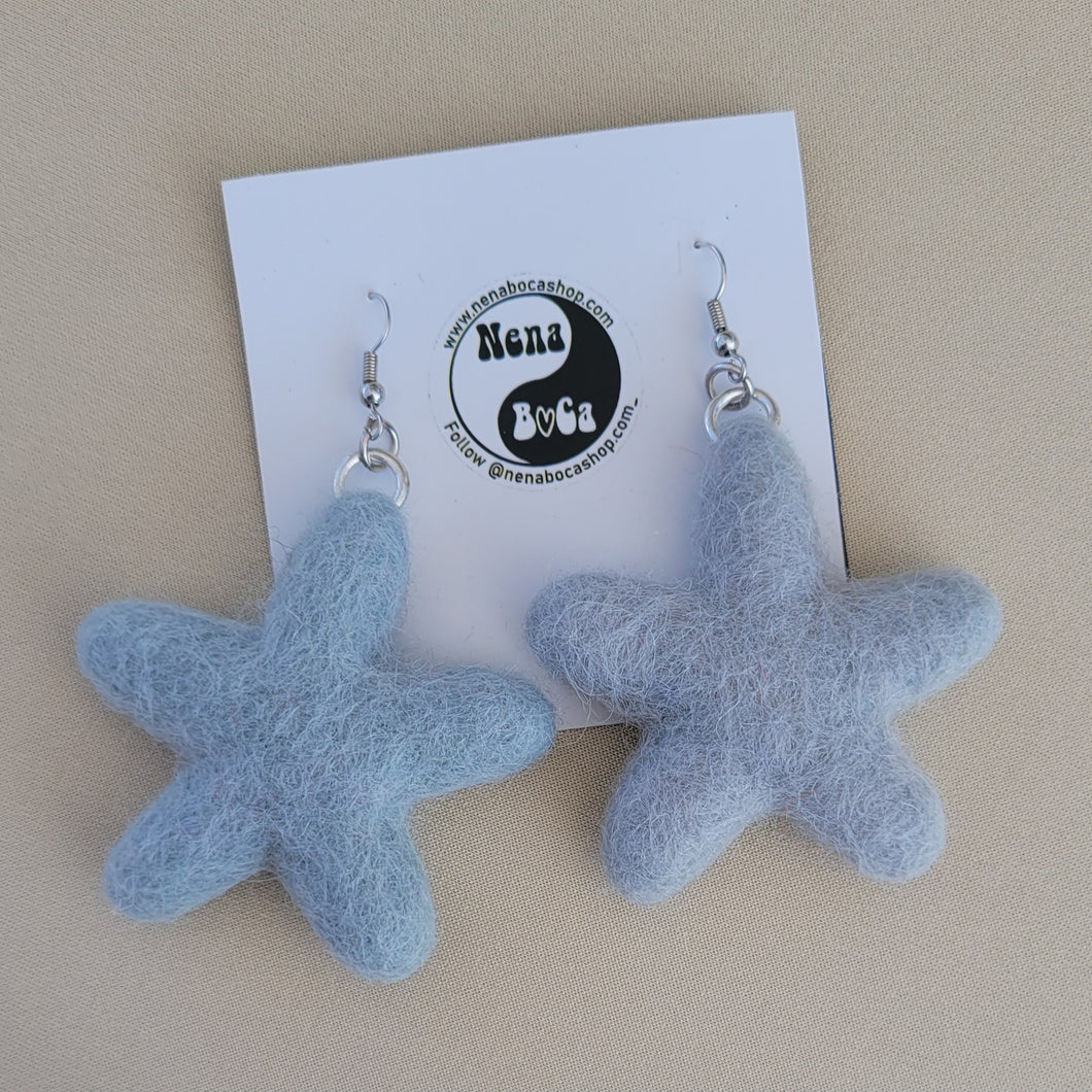 Star earrings