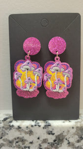 Mushrooms earrings