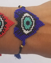 Load image into Gallery viewer, Eye heart miyuki bracelets
