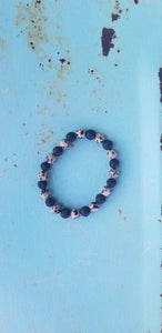 Dalmatian jasper bracelets