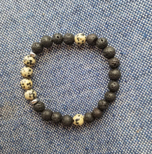 Load image into Gallery viewer, Dalmatian jasper bracelets
