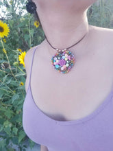 Load image into Gallery viewer, Heart adjustable necklace
