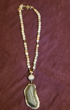 Load image into Gallery viewer, Agate necklace
