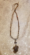 Load image into Gallery viewer, Adjustable Agate pendant necklace
