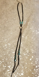 Maritza braided leather necklace