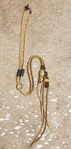 Maritza braided leather necklace