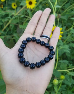 Obsidian bracelets