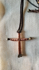 Wire wrapped cross