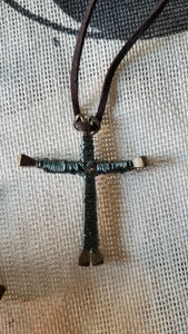 Wire wrapped cross