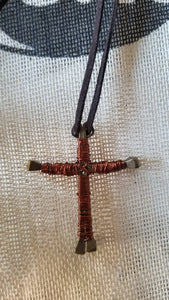 Wire wrapped cross