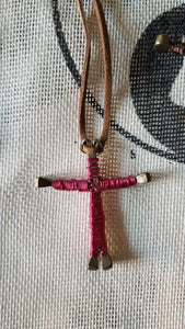 Wire wrapped cross