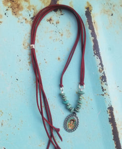 Turquoise Frida necklace