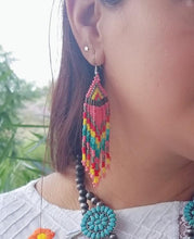 Load image into Gallery viewer, Tribal ethnic earrings
