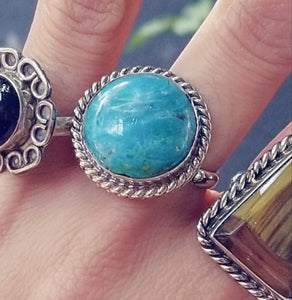 Turquoise rings