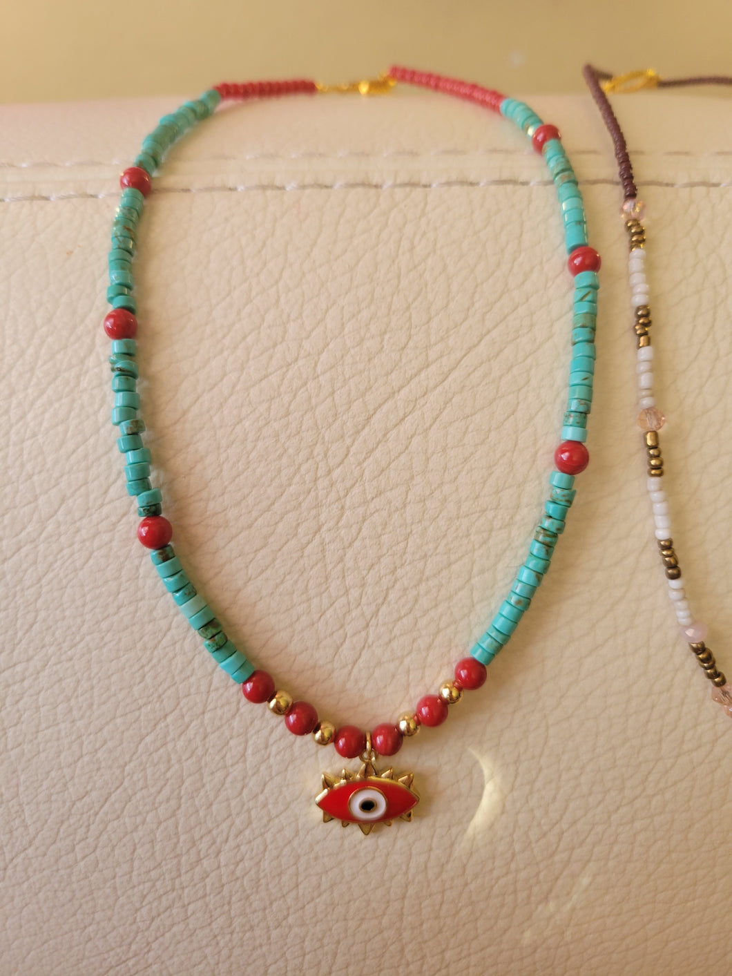 Evil eye necklace