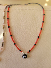 Load image into Gallery viewer, Evil eye necklace
