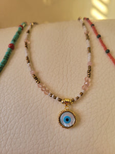 Evil eye necklace