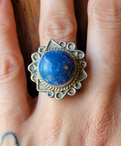 Lapis lazuli rings