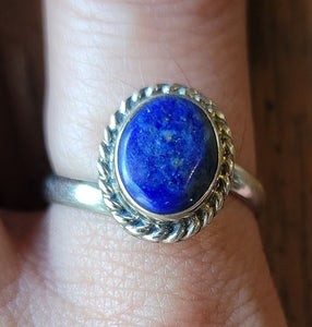 Lapis lazuli rings