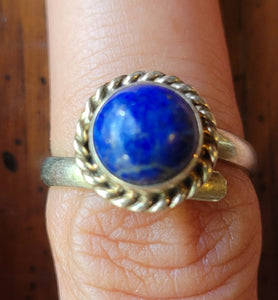 Lapis lazuli rings