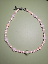 Load image into Gallery viewer, Rose quartz necklaces
