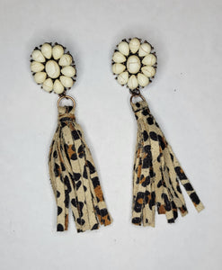 Squash blossom earrings