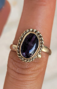 Amethyst rings