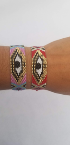 Eye tribe miyuki bracelets