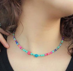 Heishi Colorful necklaces