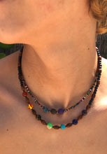 Load image into Gallery viewer, Chakra stone necklace
