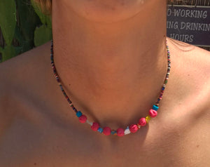 Lava colorful necklace