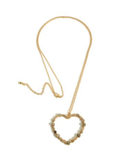 Load image into Gallery viewer, Gold Tone Heart pendant
