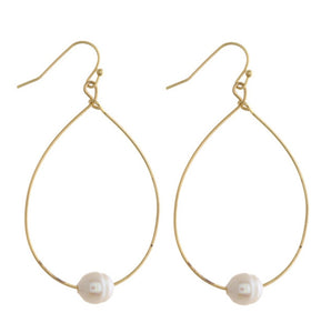 Pearl earrings