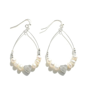 Pearl earrings