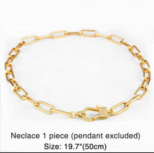 Load image into Gallery viewer, Thick chain necklace
