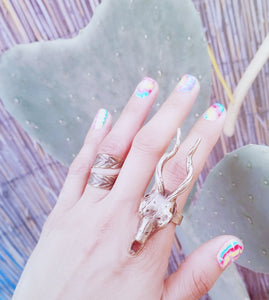 Antique boho ring