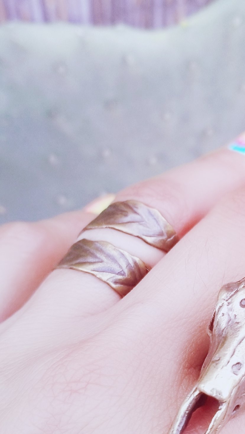 Antique boho ring