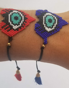 Eye heart miyuki bracelets